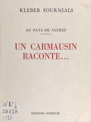 cover image of Au pays de Jaurès